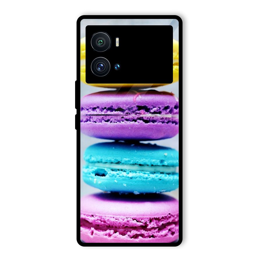 Colourful Whoopie Pies Glass Back Case for Vivo iQOO 9 Pro