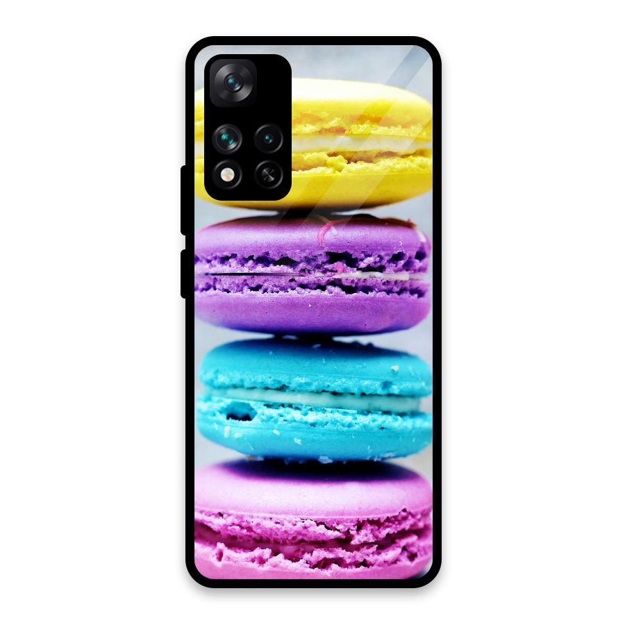 Colourful Whoopie Pies Glass Back Case for Xiaomi 11i HyperCharge 5G