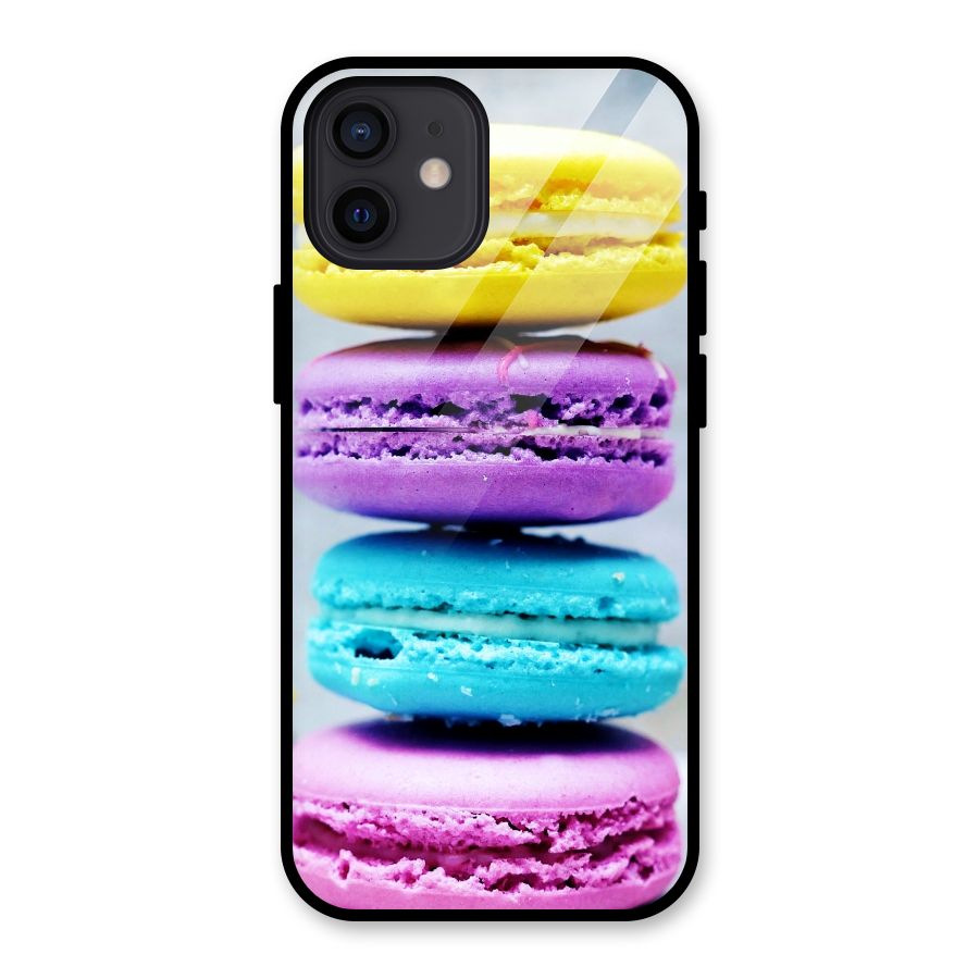Colourful Whoopie Pies Glass Back Case for iPhone 12