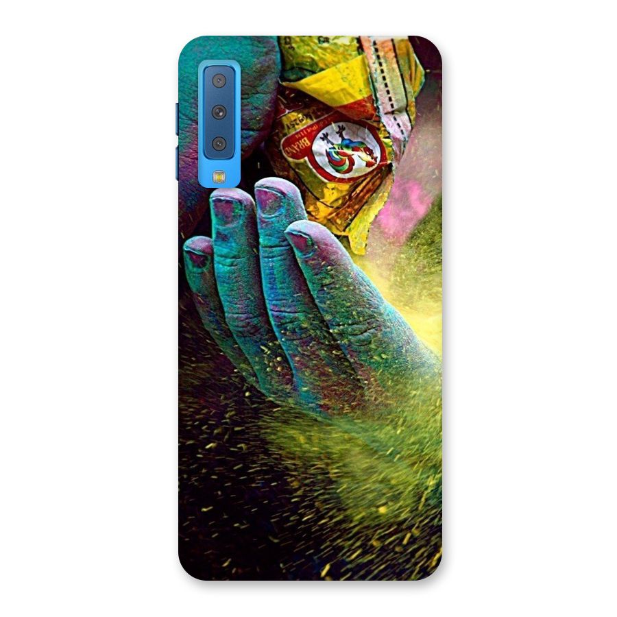 Colours Back Case for Galaxy A7 (2018)