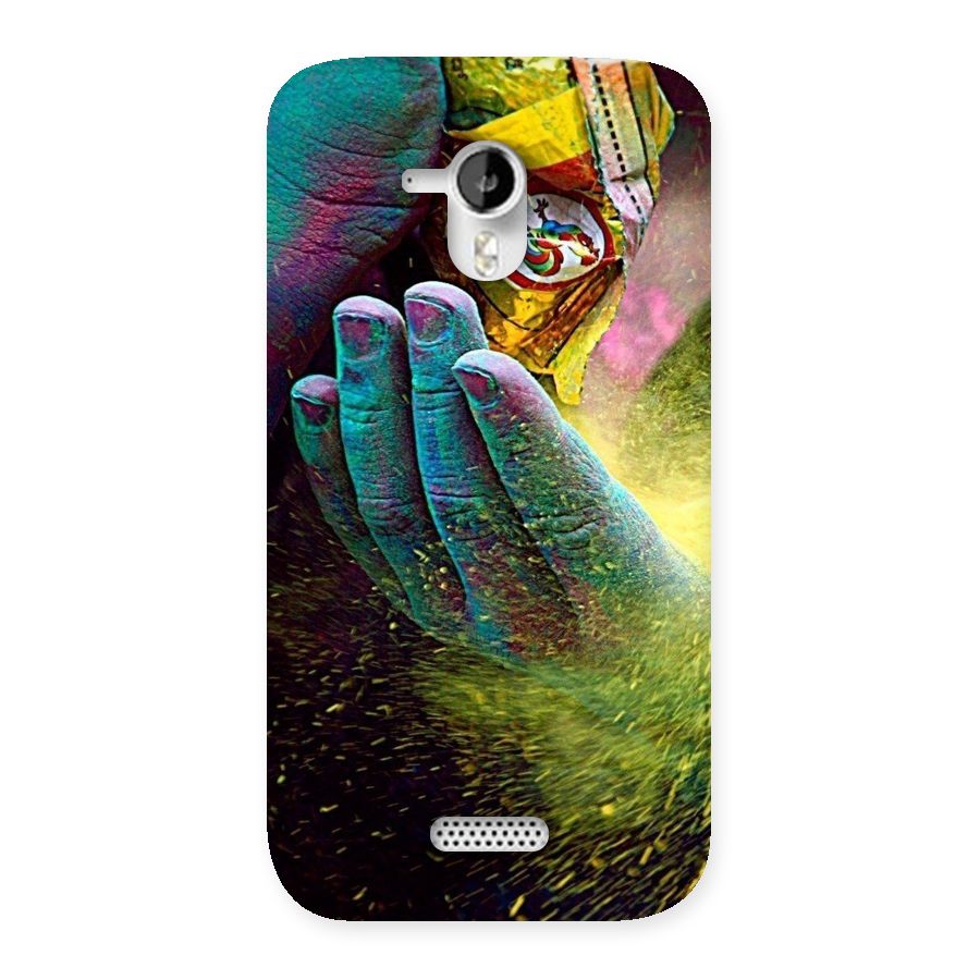 Colours Back Case for Micromax Canvas HD A116