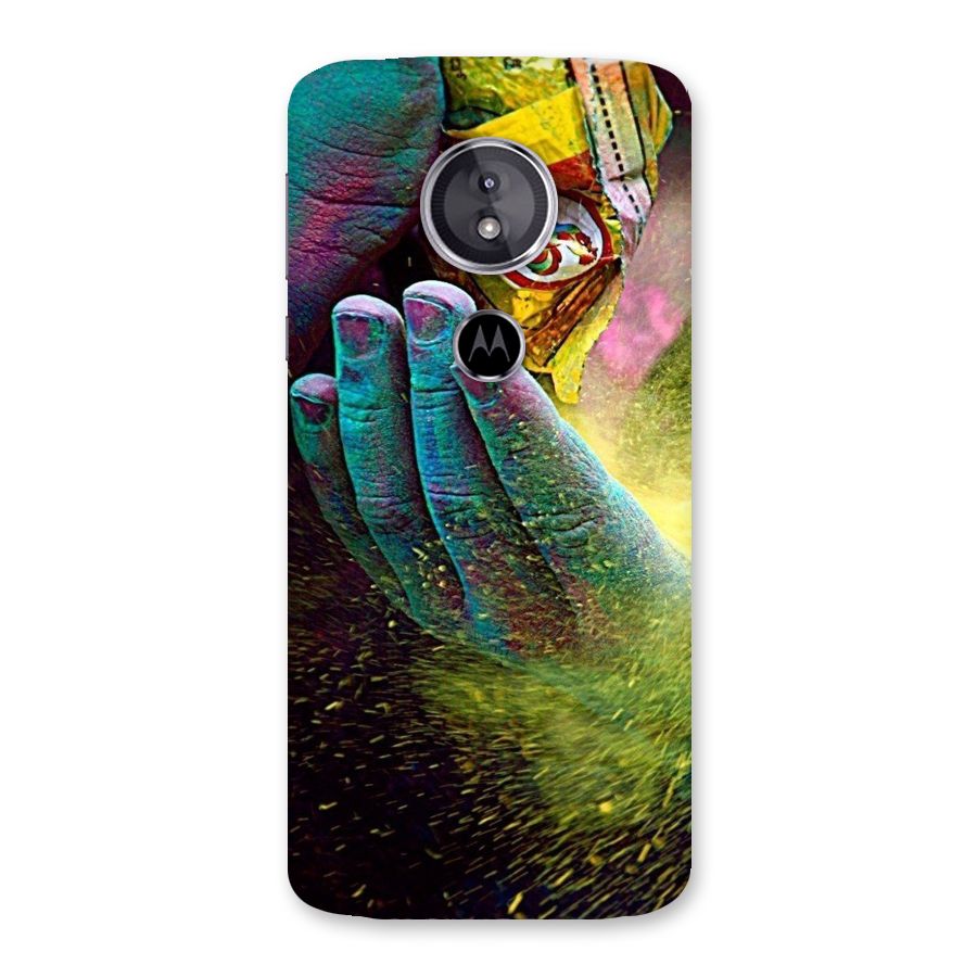 Colours Back Case for Moto E5
