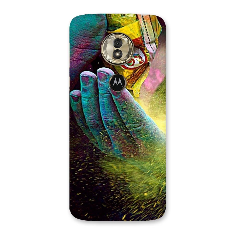 Colours Back Case for Moto G6 Play