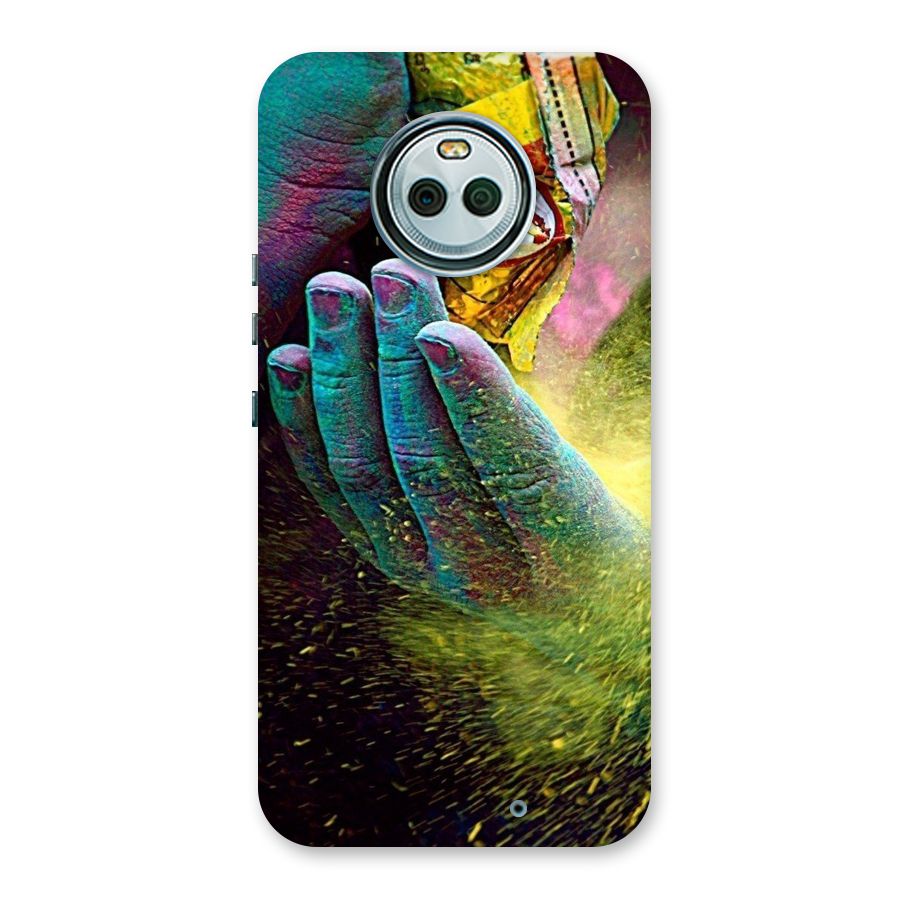Colours Back Case for Moto X4