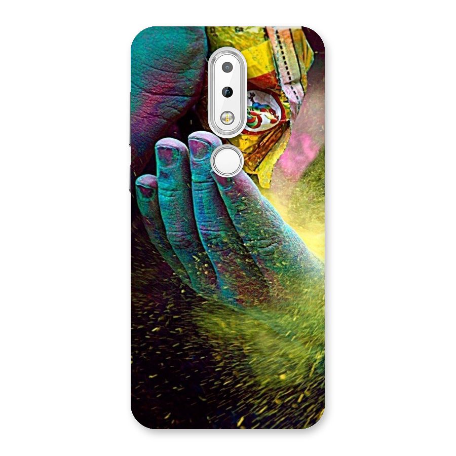 Colours Back Case for Nokia 6.1 Plus
