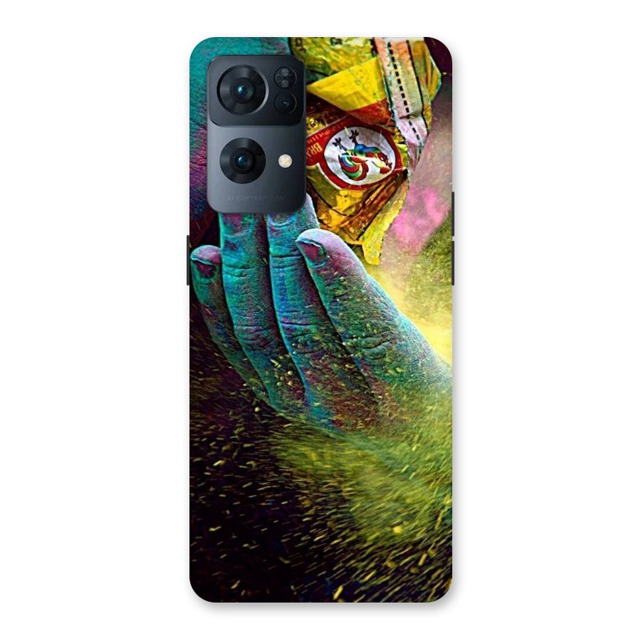 Colours Back Case for Oppo Reno7 Pro 5G