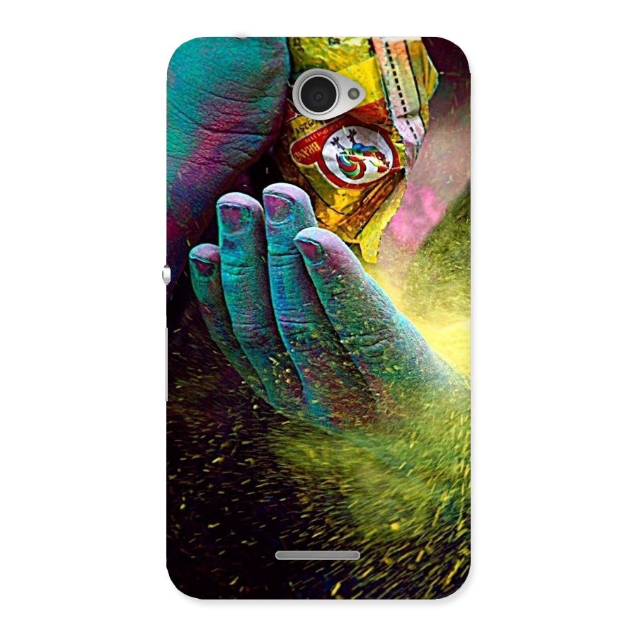Colours Back Case for Sony Xperia E4