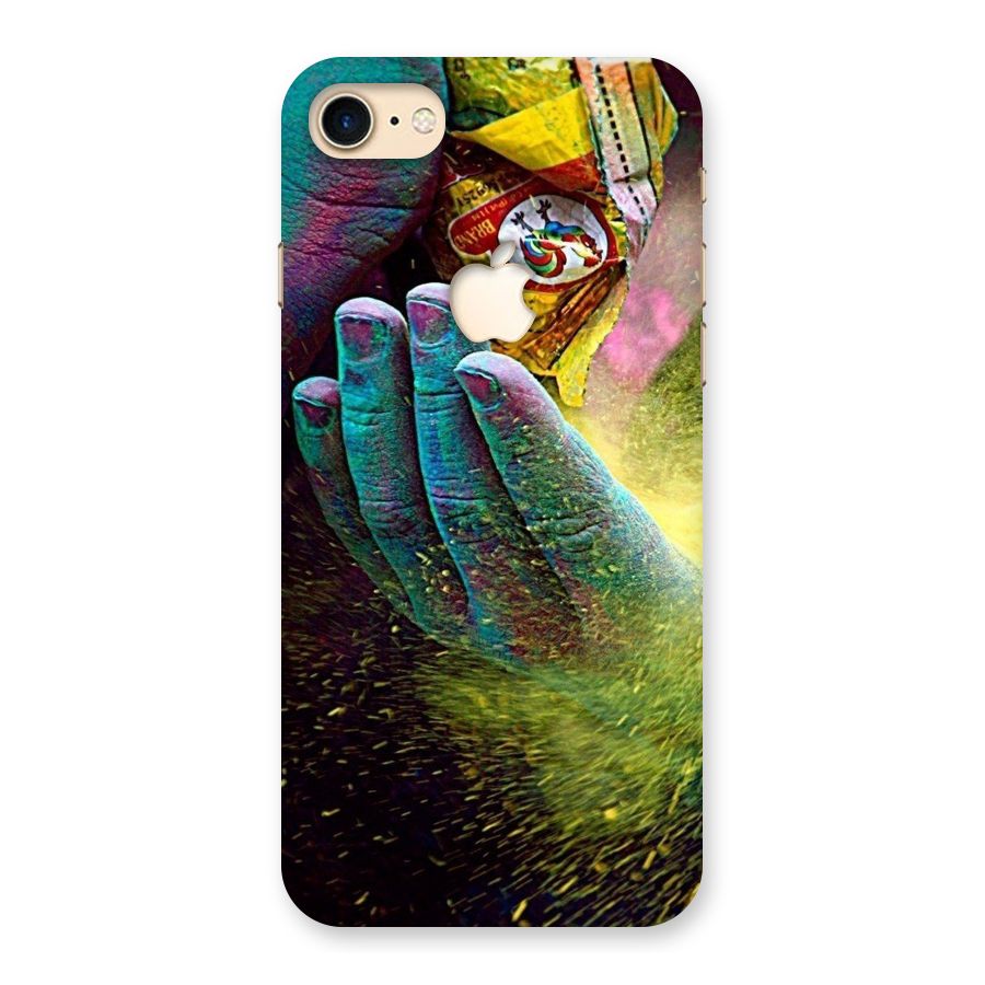Colours Back Case for iPhone 7 Apple Cut
