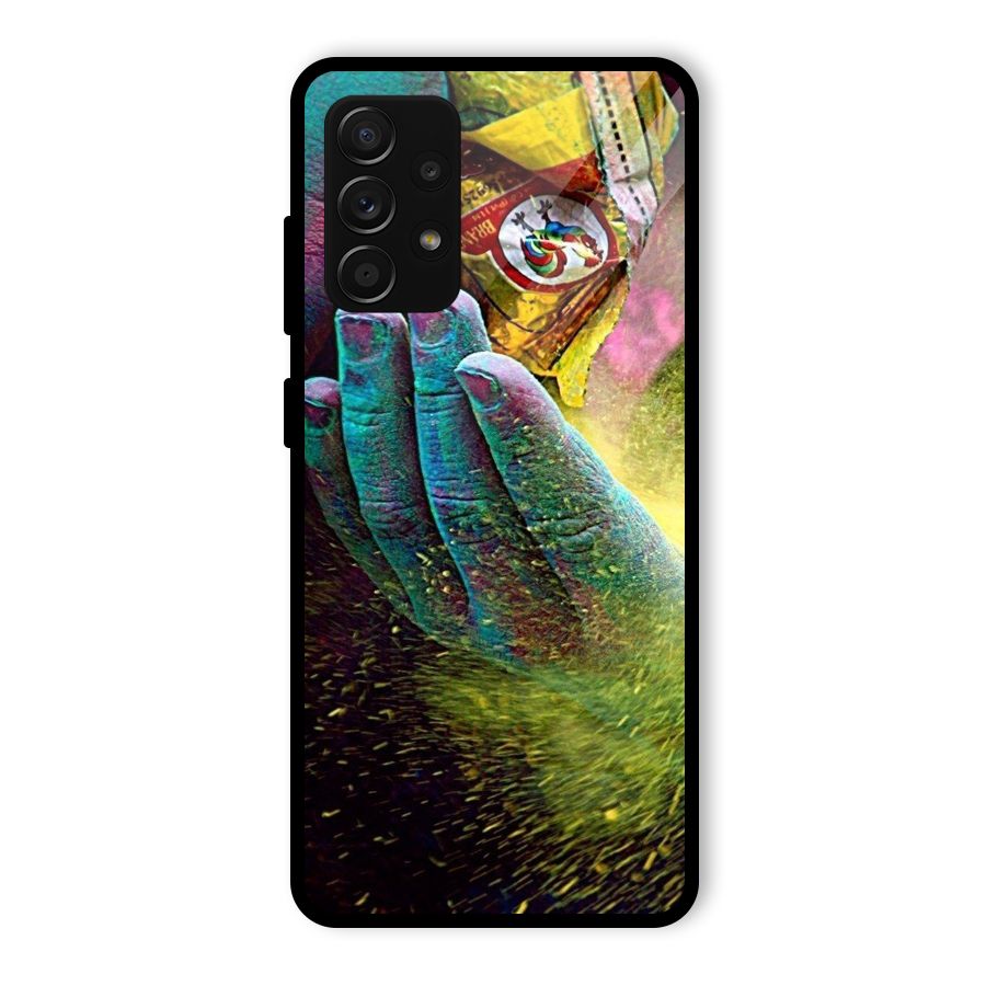 Colours Glass Back Case for Galaxy A53 5G