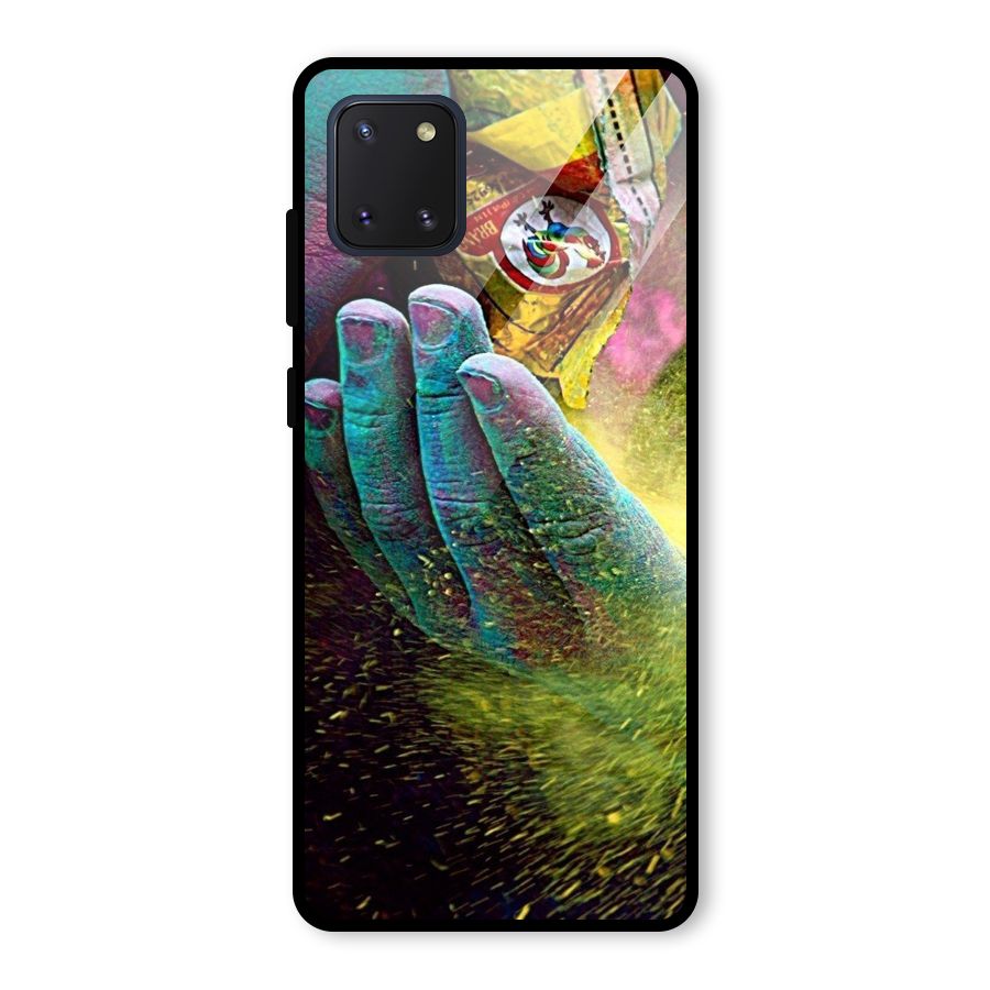Colours Glass Back Case for Galaxy Note 10 Lite
