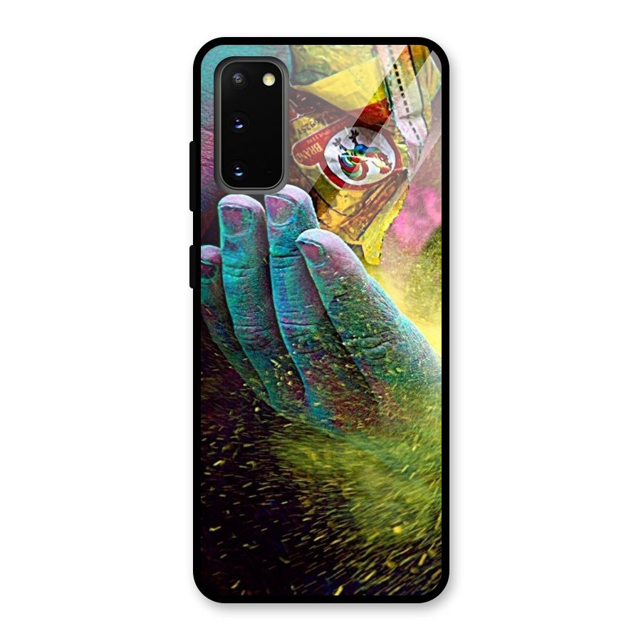 Colours Glass Back Case for Galaxy S20