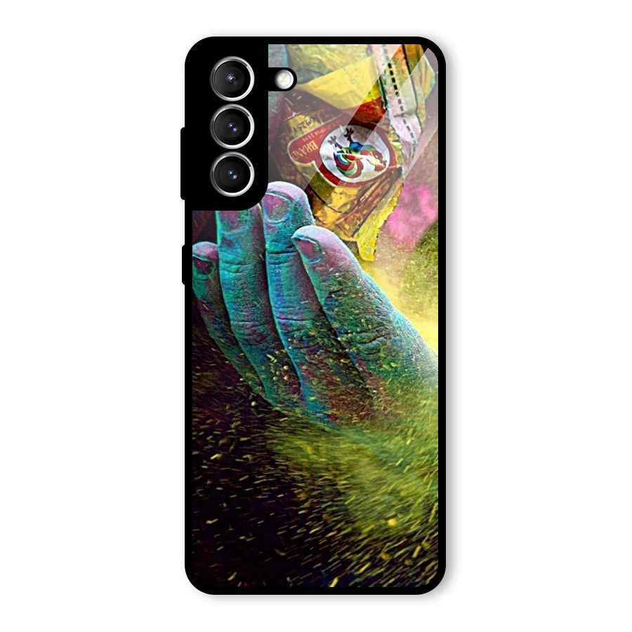 Colours Glass Back Case for Galaxy S21 5G