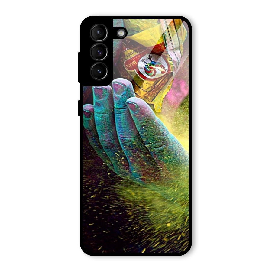 Colours Glass Back Case for Galaxy S21 Plus