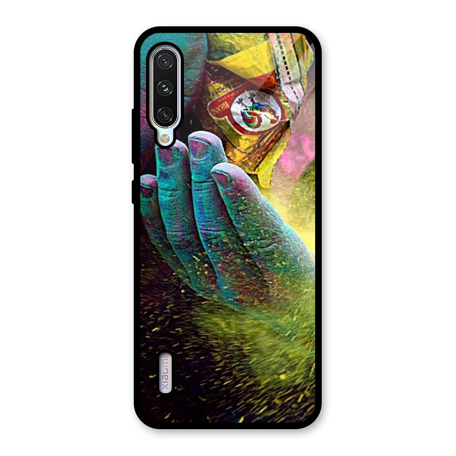 Colours Glass Back Case for Mi A3