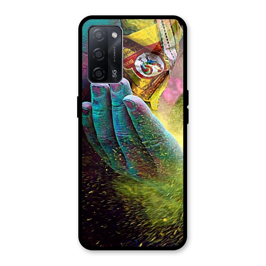 Colours Glass Back Case for Oppo A53s 5G