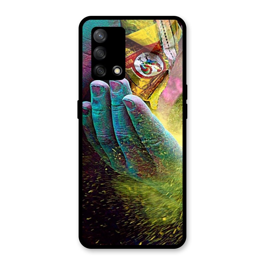 Colours Glass Back Case for Oppo F19