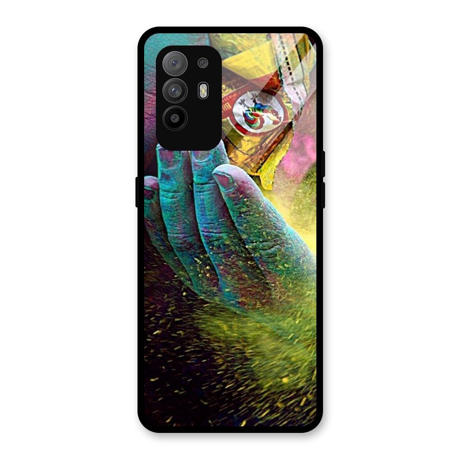 Colours Glass Back Case for Oppo F19 Pro Plus 5G