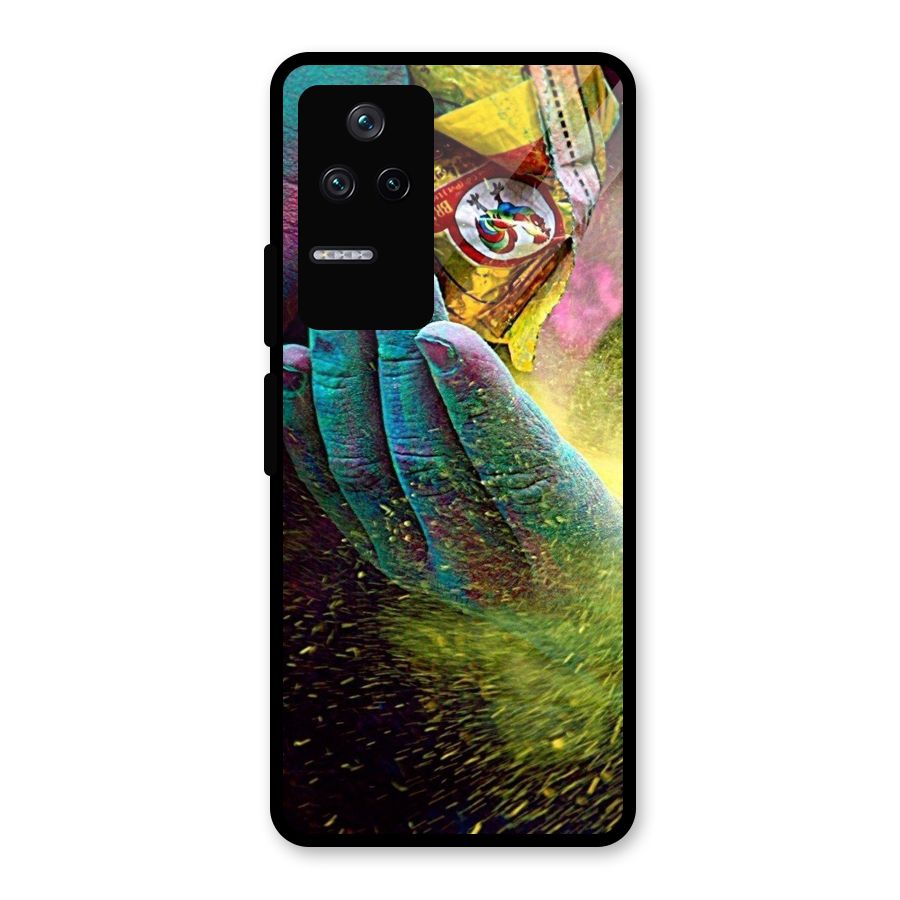 Colours Glass Back Case for Poco F4 5G