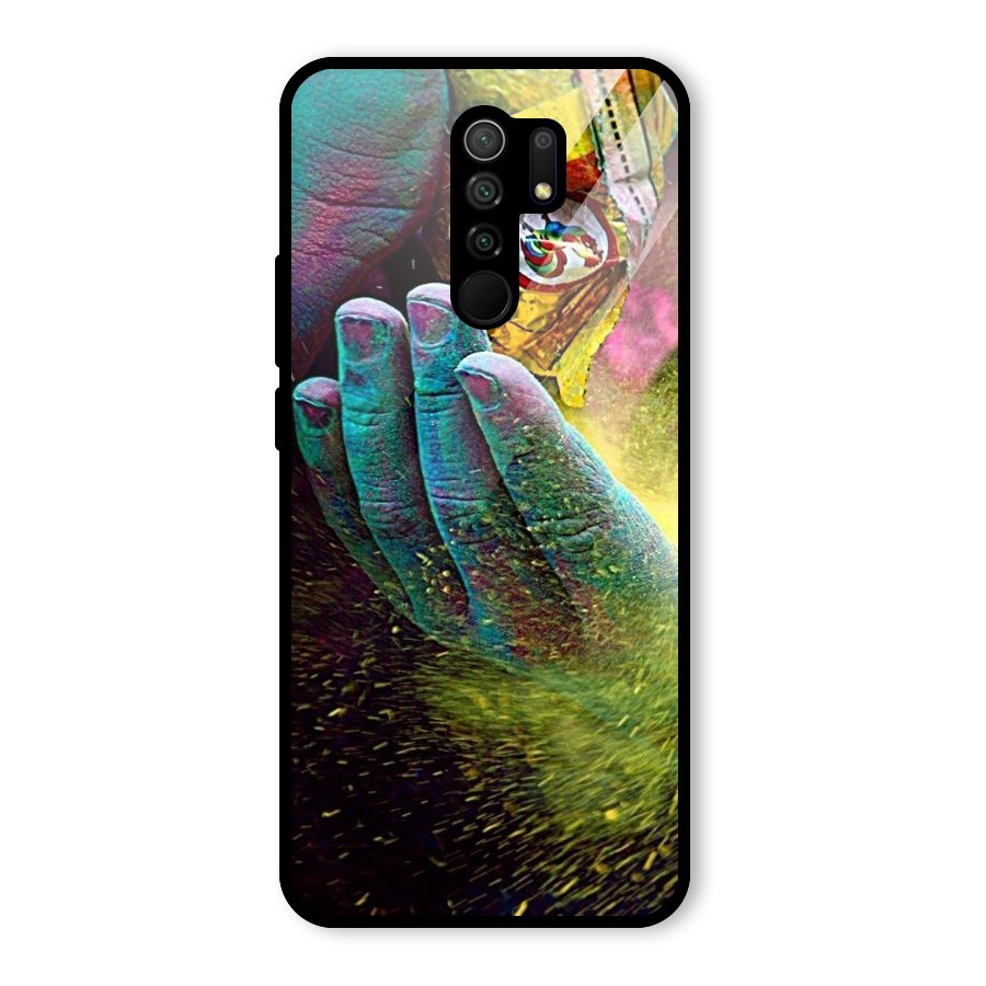 Colours Glass Back Case for Poco M2