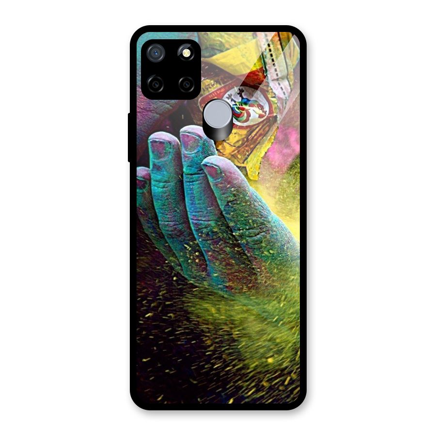 Colours Glass Back Case for Realme Narzo 20