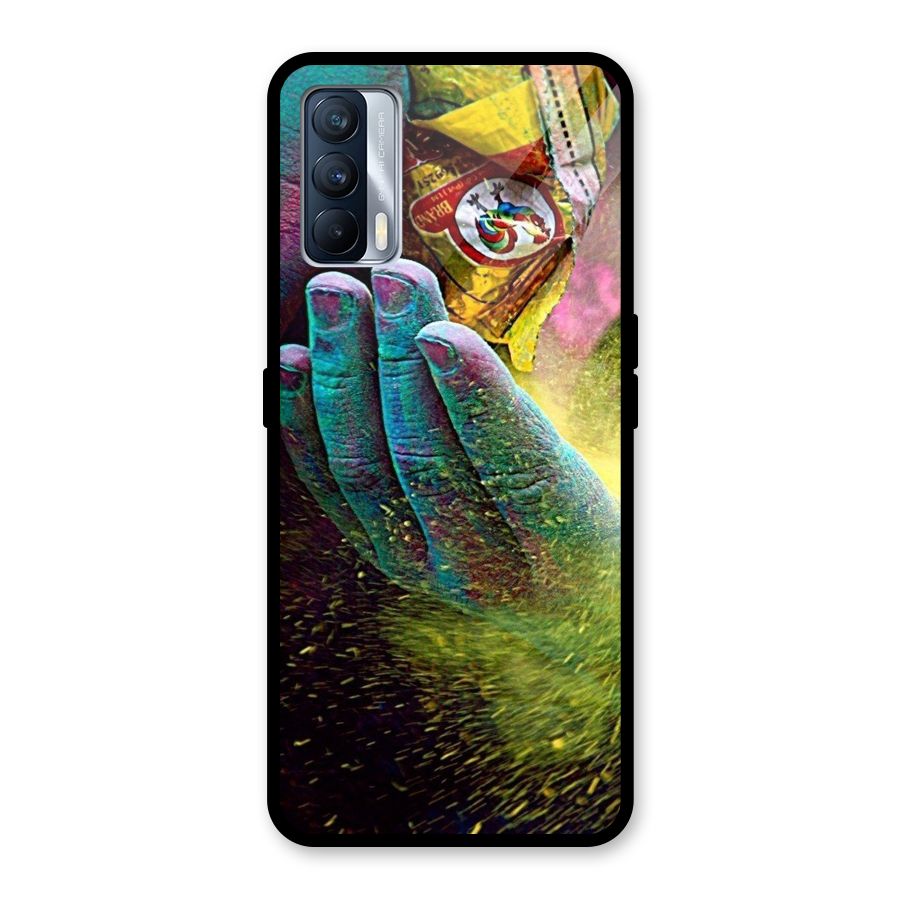 Colours Glass Back Case for Realme X7