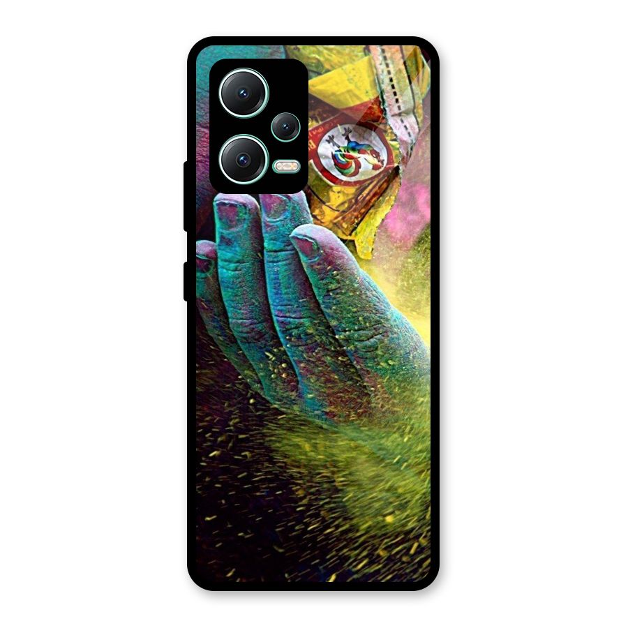 Colours Glass Back Case for Redmi Note 12 5G