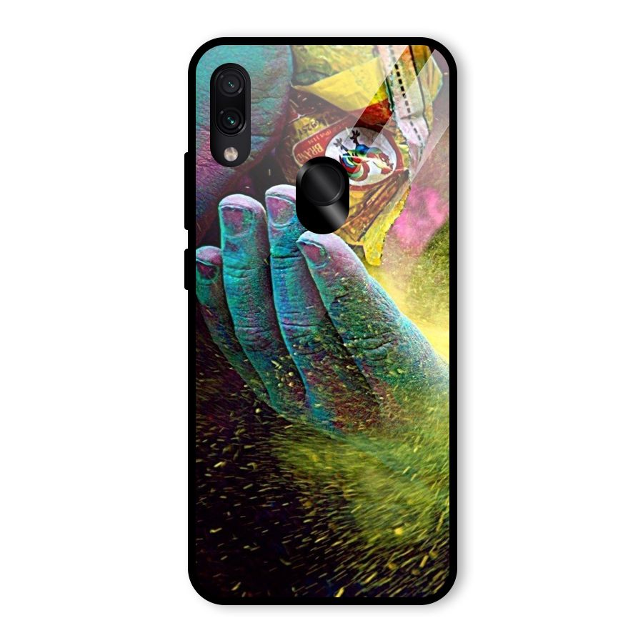 Colours Glass Back Case for Redmi Note 7 Pro