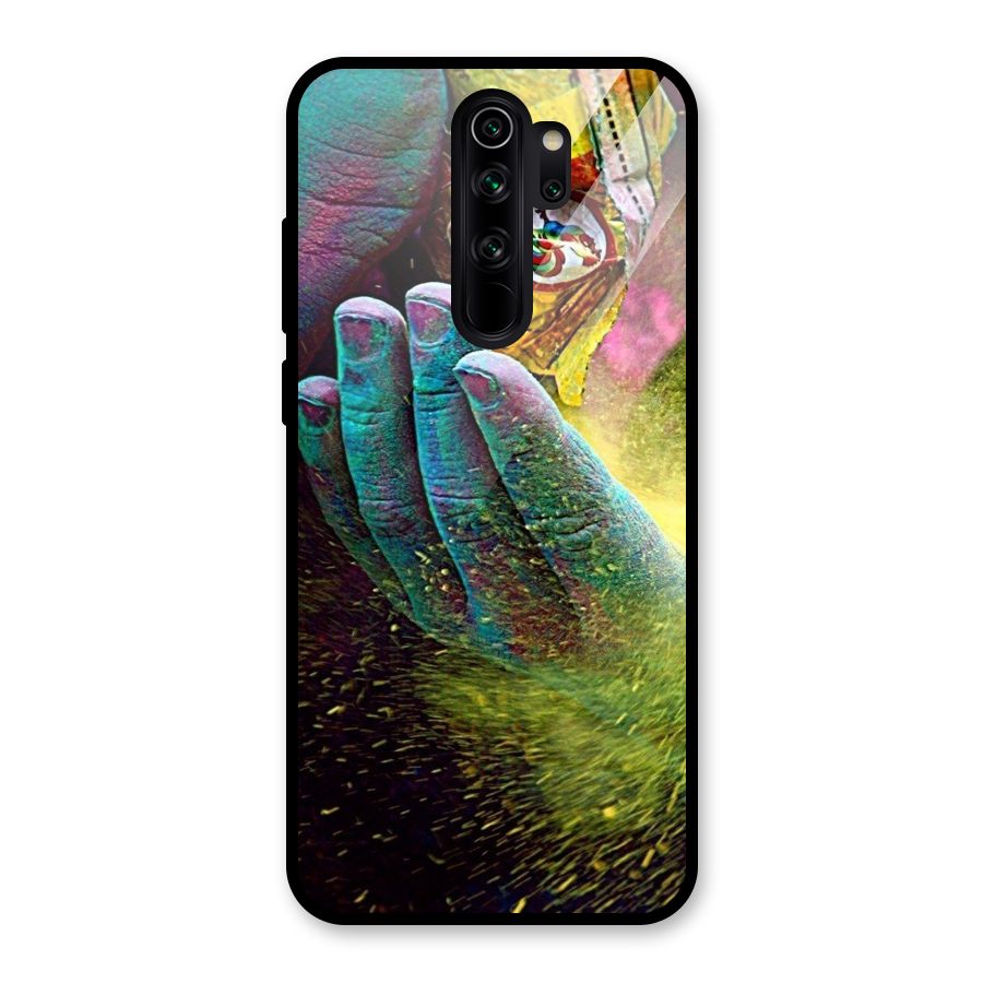 Colours Glass Back Case for Redmi Note 8 Pro