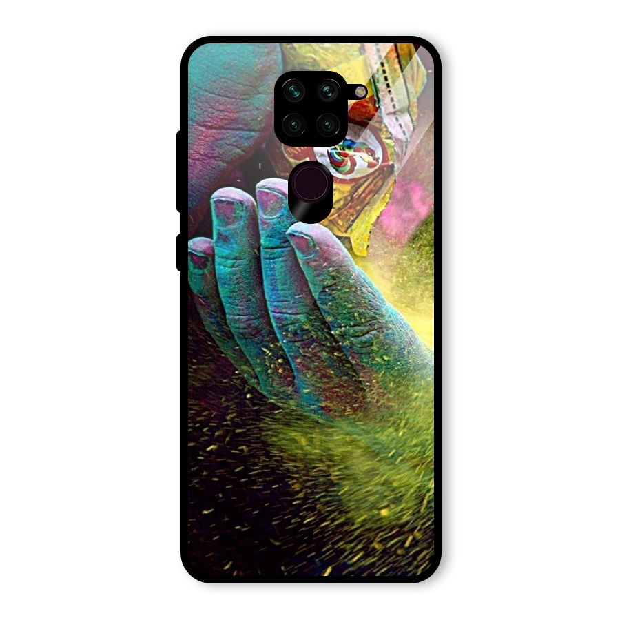 Colours Glass Back Case for Redmi Note 9