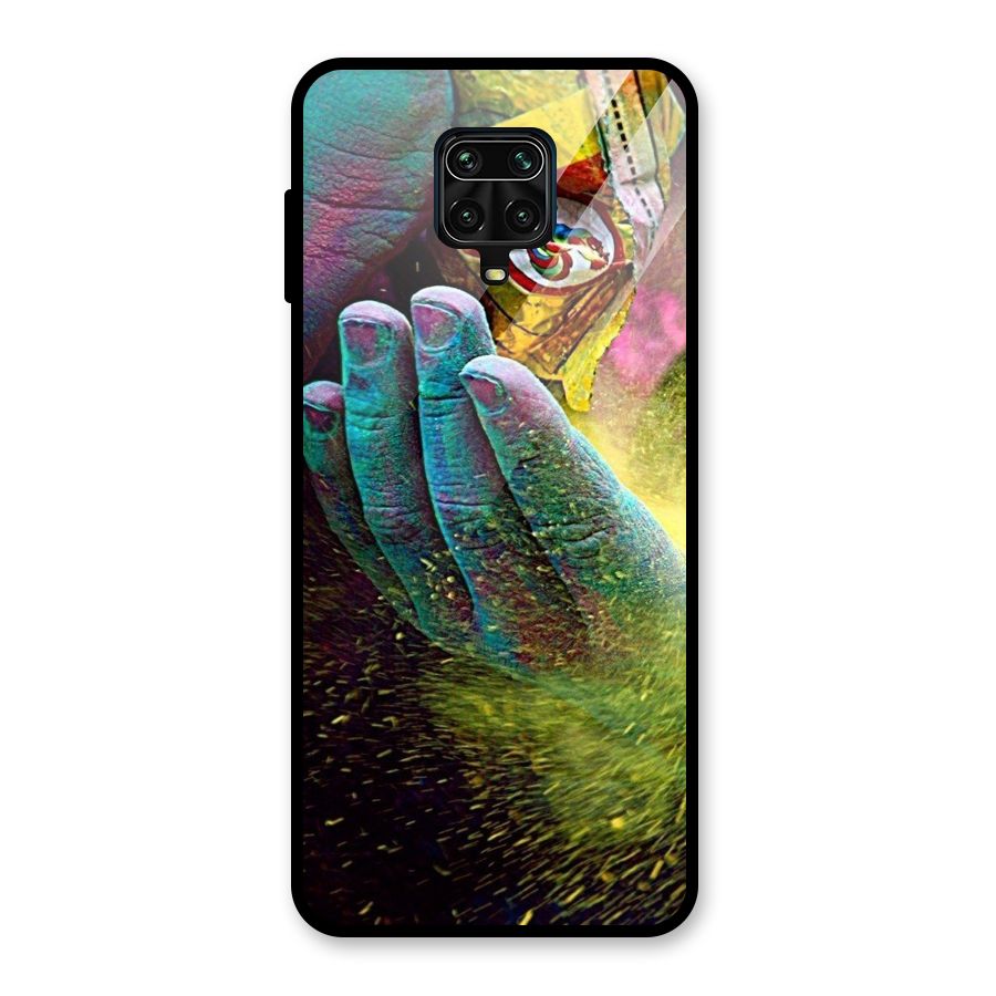 Colours Glass Back Case for Redmi Note 9 Pro