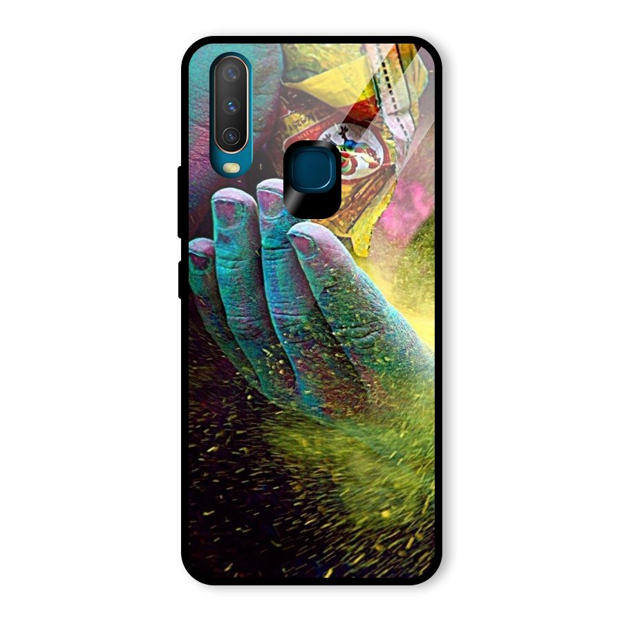 Colours Glass Back Case for Vivo U10