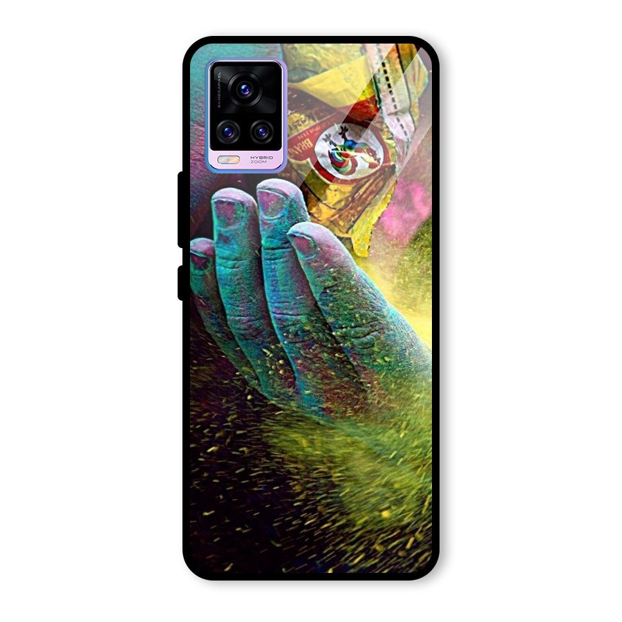 Colours Glass Back Case for Vivo V20 Pro