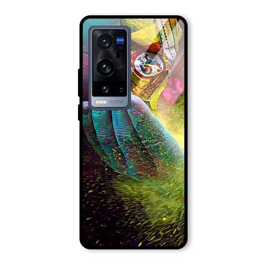 Colours Glass Back Case for Vivo X60 Pro Plus