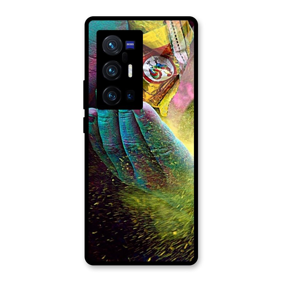 Colours Glass Back Case for Vivo X70 Pro Plus
