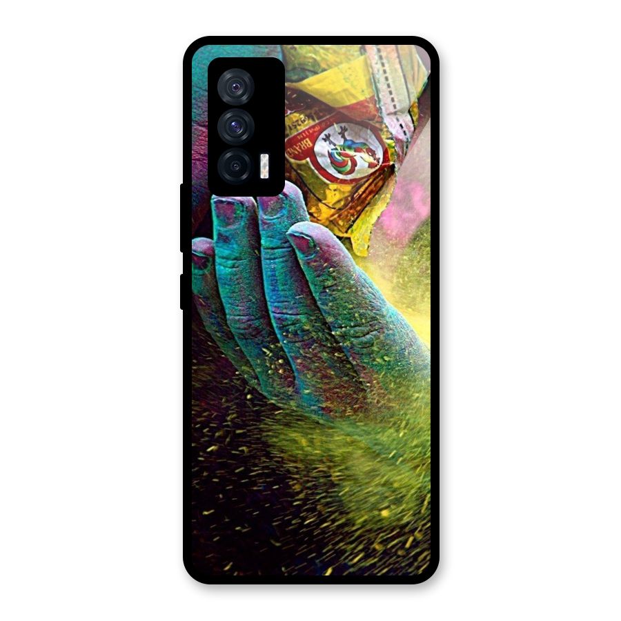 Colours Glass Back Case for Vivo iQOO 7 5G