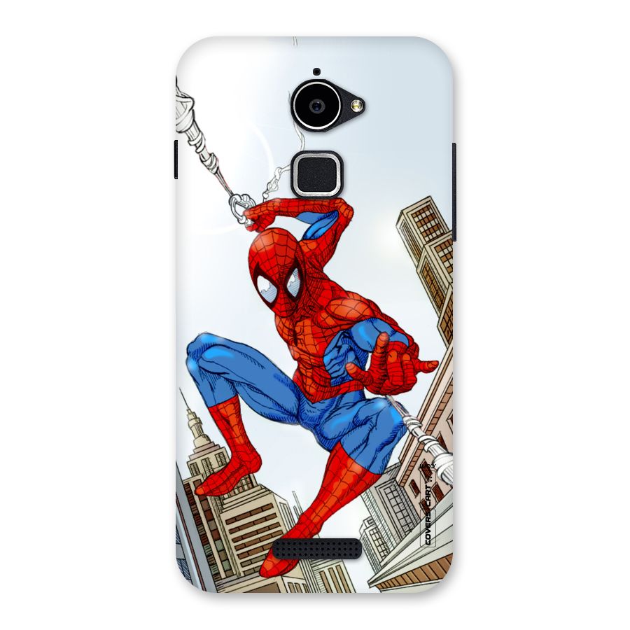 Comic Spider Man Back Case for Coolpad Note 3 Lite