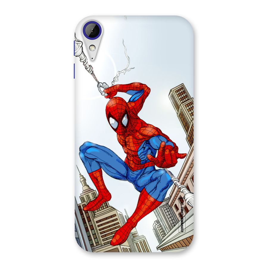 Comic Spider Man Back Case for Desire 830