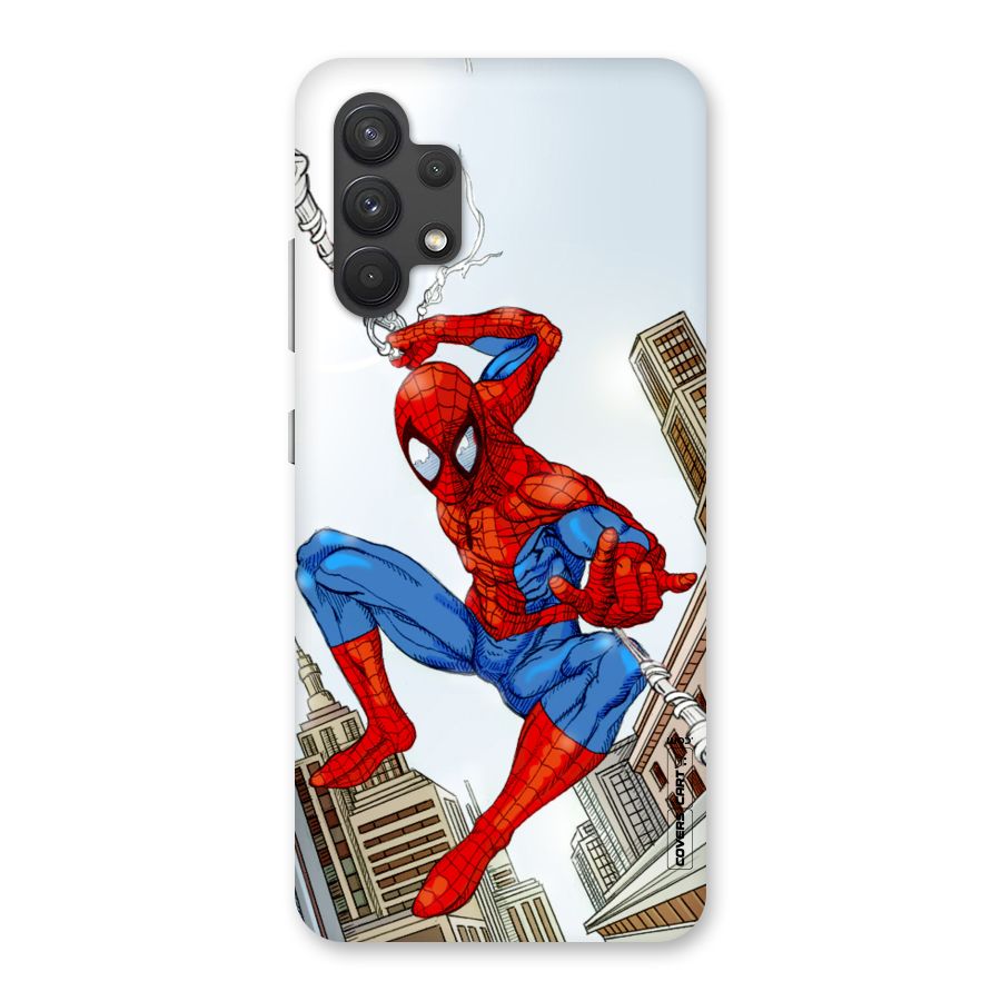 Comic Spider Man Back Case for Galaxy A32