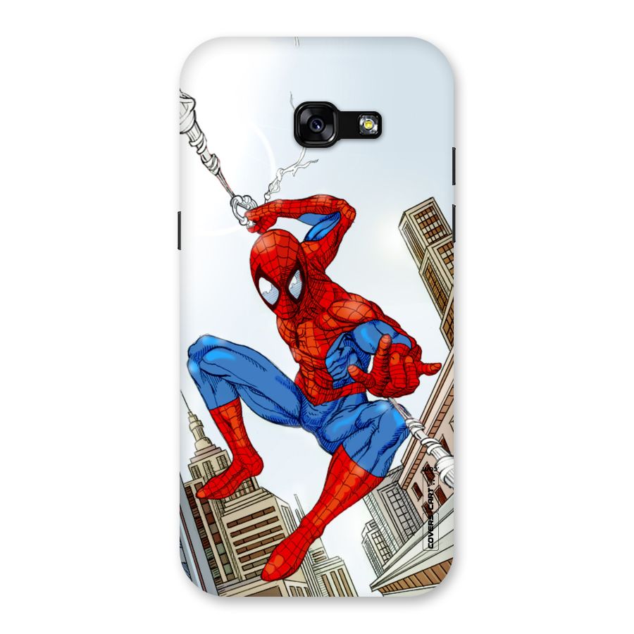 Comic Spider Man Back Case for Galaxy A5 2017