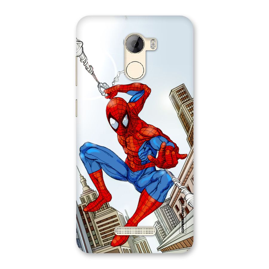 Comic Spider Man Back Case for Gionee A1 LIte
