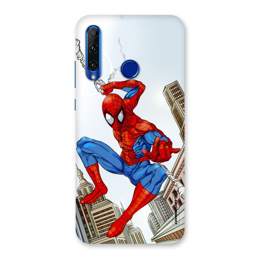 Comic Spider Man Back Case for Honor 20i
