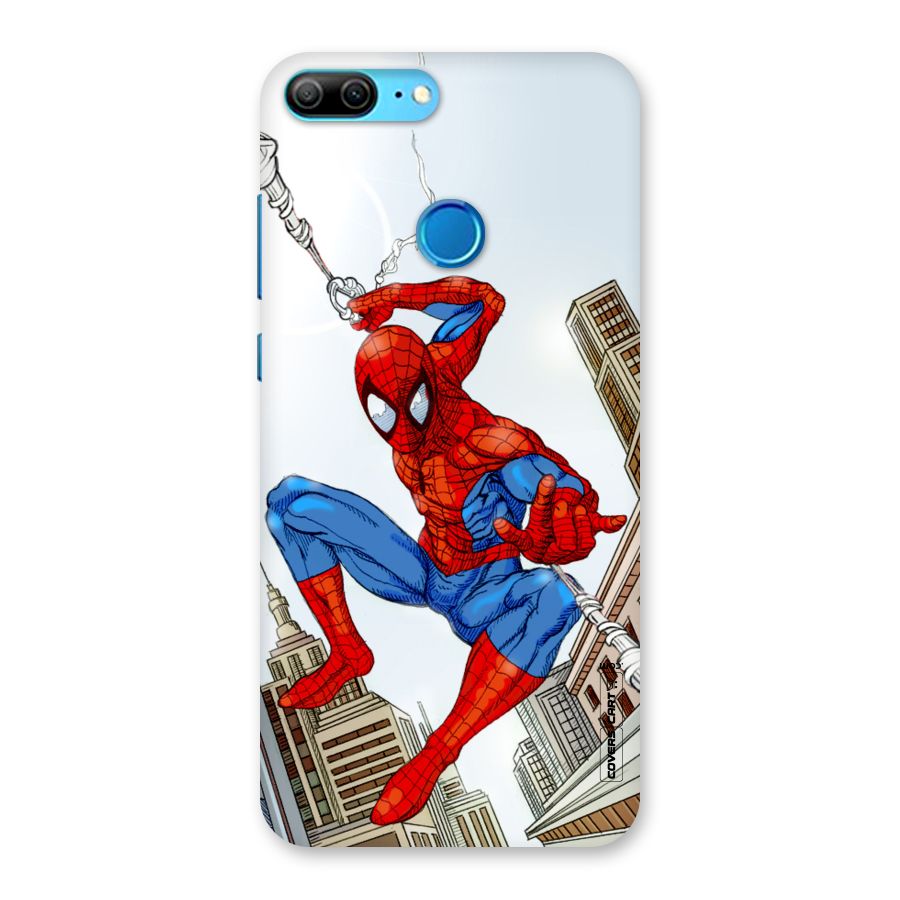 Comic Spider Man Back Case for Honor 9 Lite