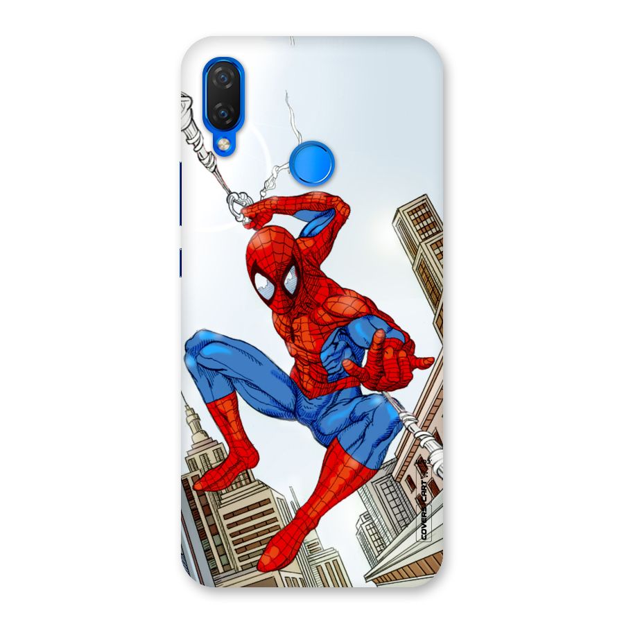 Comic Spider Man Back Case for Huawei Nova 3i