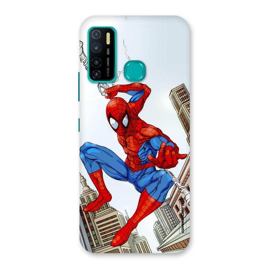 Comic Spider Man Back Case for Infinix Hot 9 Pro