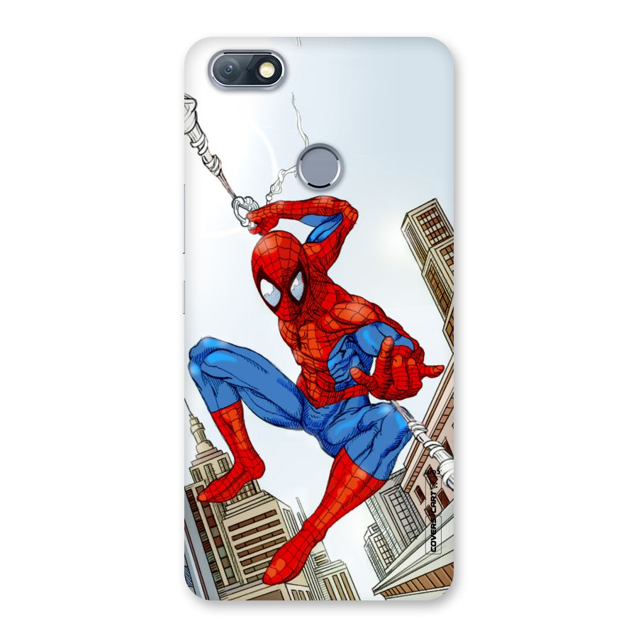 Comic Spider Man Back Case for Infinix Note 5