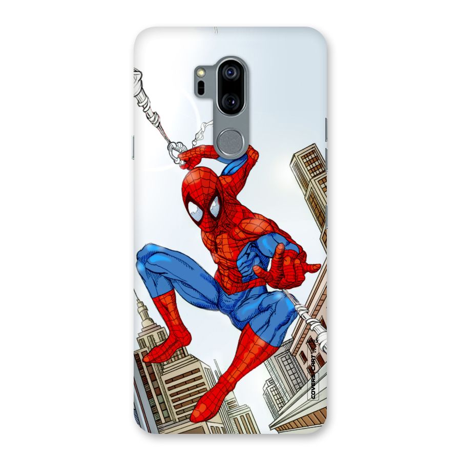Comic Spider Man Back Case for LG G7