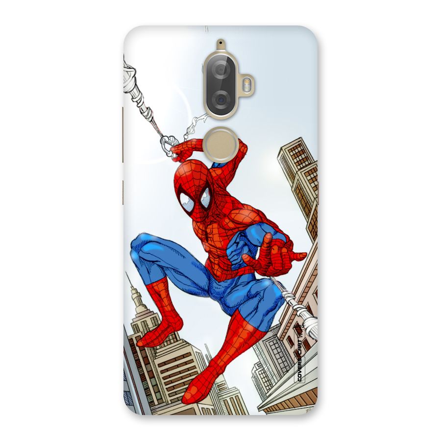Comic Spider Man Back Case for Lenovo K8 Plus