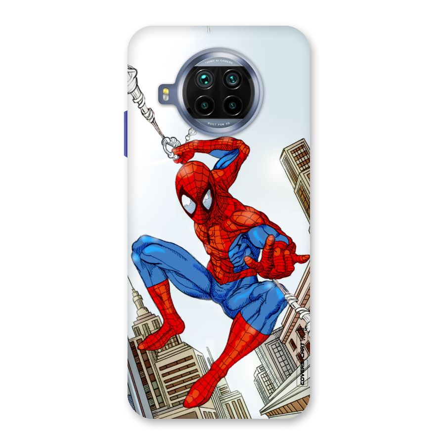 Comic Spider Man Back Case for Mi 10i