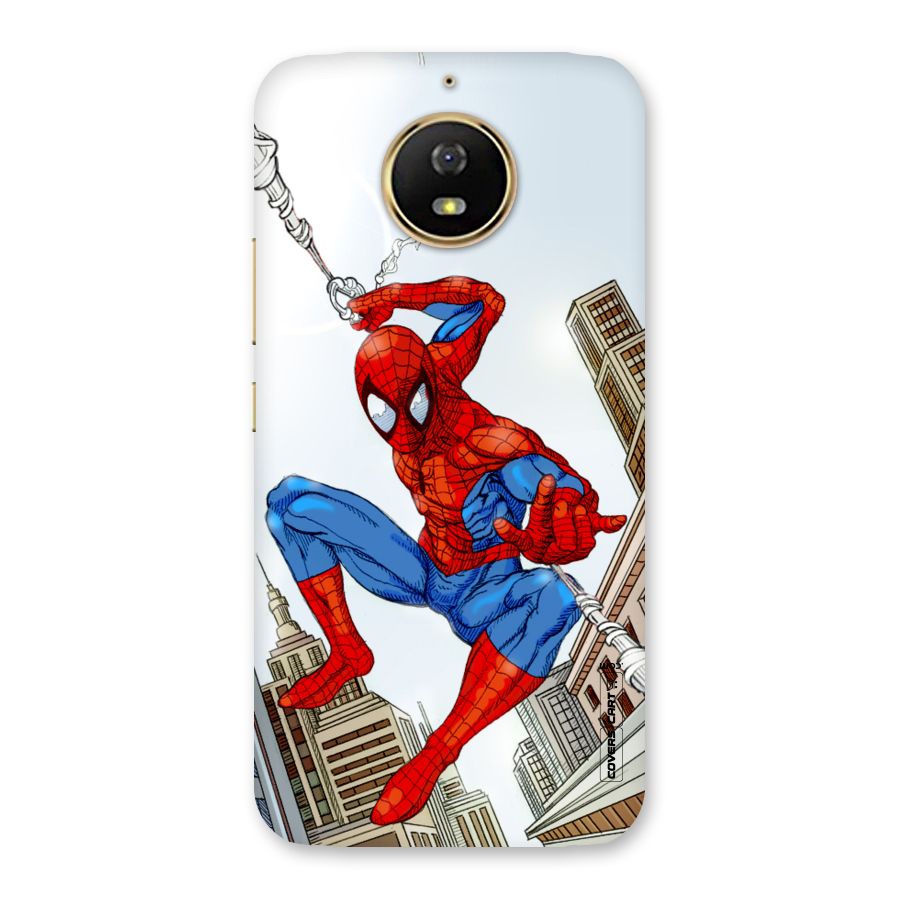 Comic Spider Man Back Case for Moto G5s