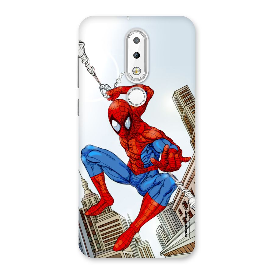 Comic Spider Man Back Case for Nokia 6.1 Plus
